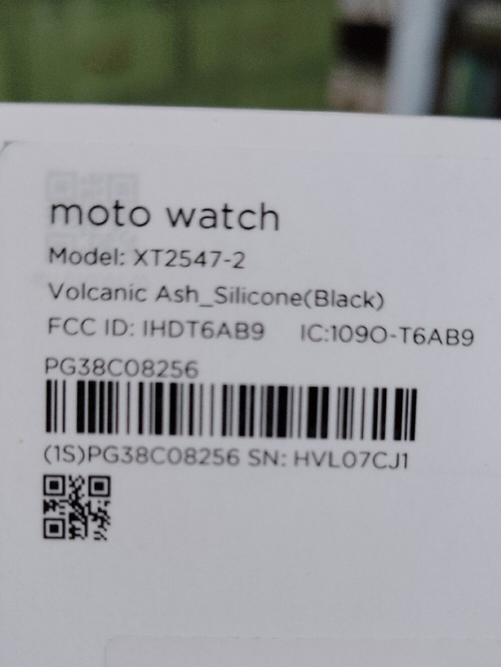 Android Motorola Moto Watch — Black Model # XT2547-2 - Picture 8 of 15